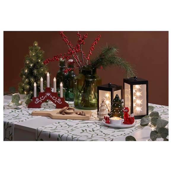 Ikea STRÅLA LED table christmas decoration, star/battery operated, 7 7/8 " NEW - Picture 3 of 4